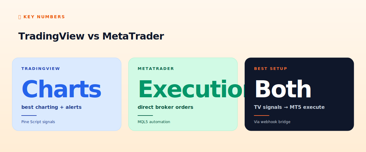 TradingView vs MetaTrader